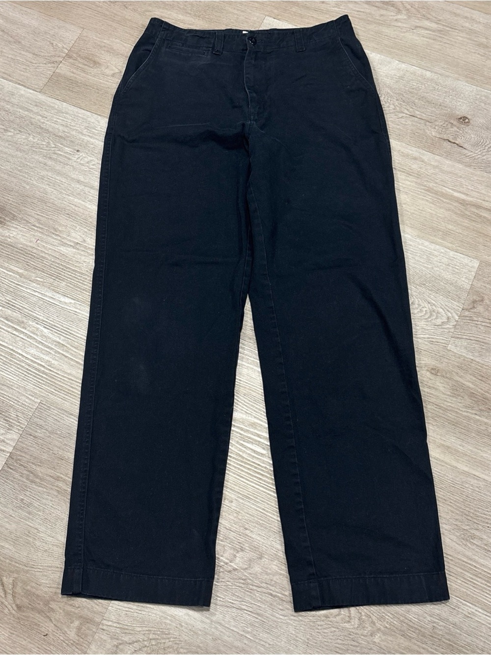 Todd Snyder Men's Straight Fit Favorite Chino Black 32x34 fit(32x33)